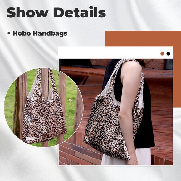 Women’s Silk Shoulder Bag Large Zipper Hobo Tote with Unique Material - Picture 2 of 6